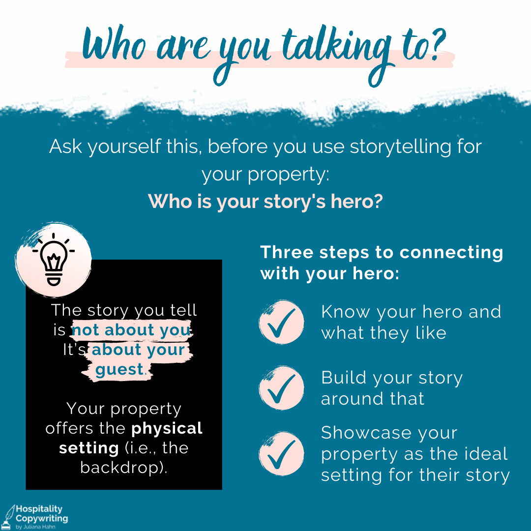 Who are you talking to - know your audience for good storytelling
